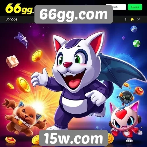 Principais categorias de jogos disponíveis em 66gg.com
